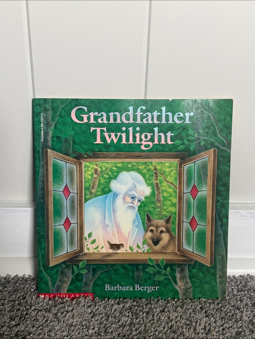 Scholastic 1991 Illustrated Children's Book Grandfather Twilight paperback